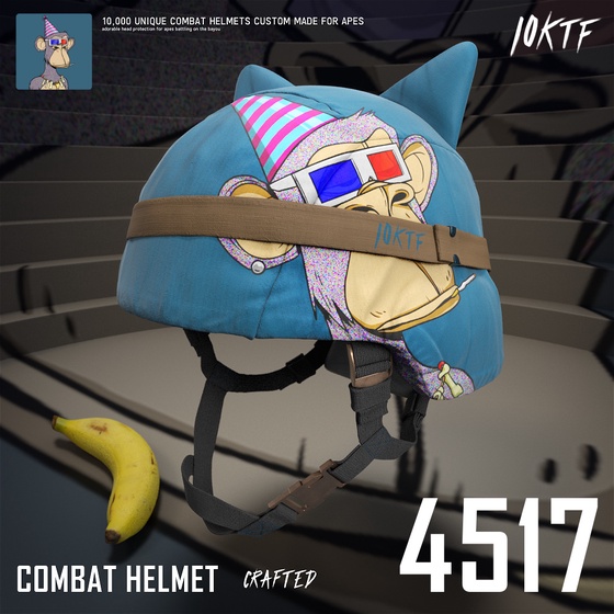 Ape Combat Helmet #4517