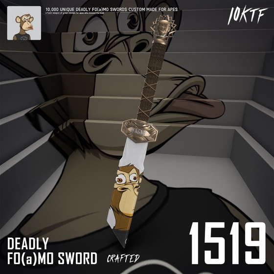 Ape Deadly FO(a)MO Sword #1519