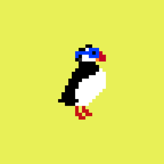 Pixel Puffin #137