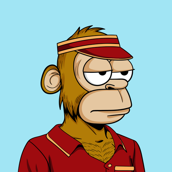 Simp Ape Yacht Club #6760