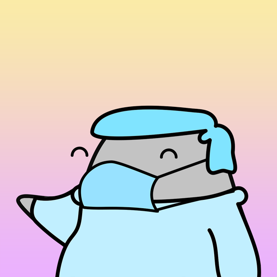 PASTEL PENGUIN #86
