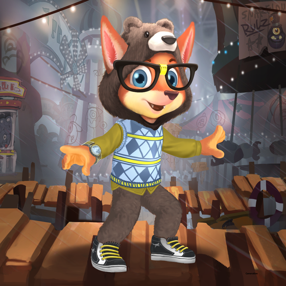 Oliver the Fox #4028