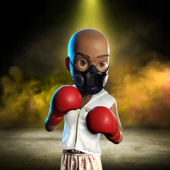 Boxing boy #3424