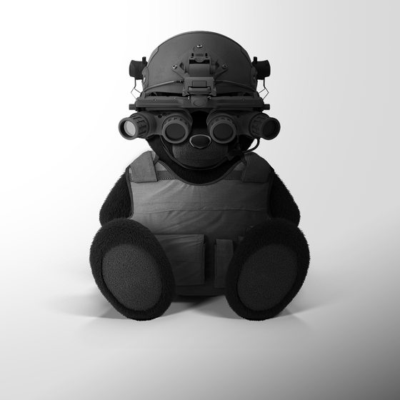 Black Spec Ops Teddy