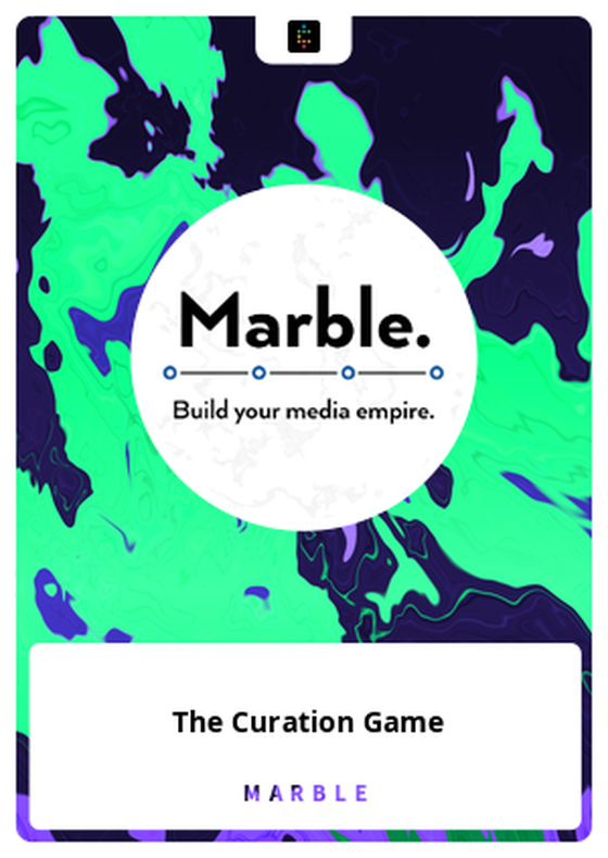 The Curation Game