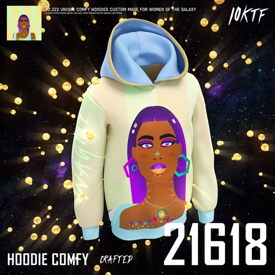 Galaxy Comfy Hoodie #21618