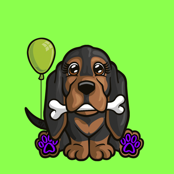 Black and Tan Coonhound 0524