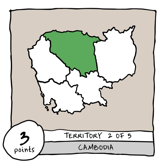 Territory 2/5 - Cambodia (North Central)