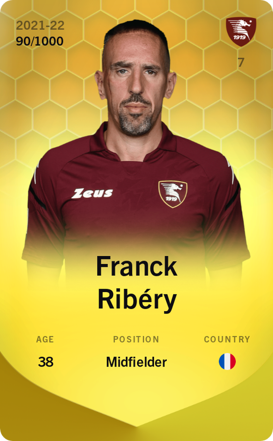 Franck Ribéry 2021-22 • Limited 90/1000