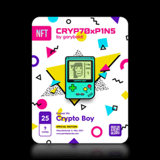 CRYPTOxPINS #25 Crypto Boy