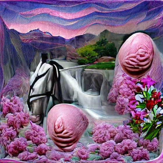 Mind Stream In Pink Fantasy 