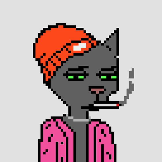 Pixel Cat Gang #303