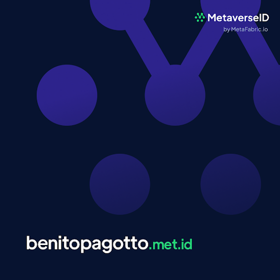 @benitopagotto Metaverse ID