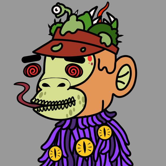 Doodle Mutant Ape #490