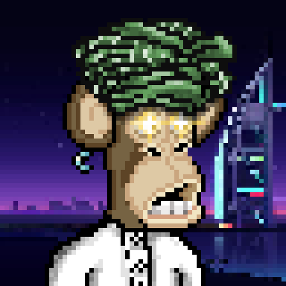 The Bored Pixel Ape Saudis #2275