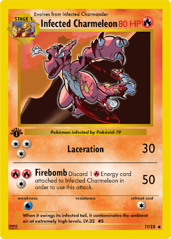 Infected Charmeleon