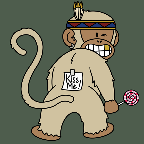 Kiss Me Monkey #5711