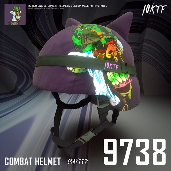 Mutant Combat Helmet #9738