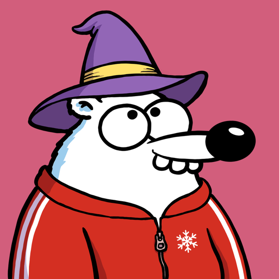 Fluffy Polar Bear #5986