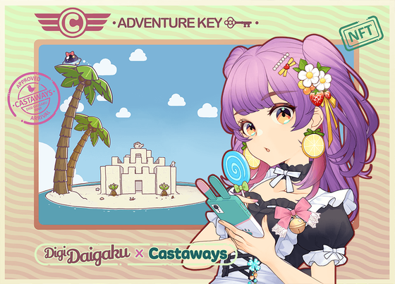 DigiDaigaku Genesis Adventure Key Castaways #989 - Bethany