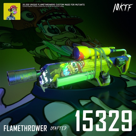 Mutant Flamethrower #15329