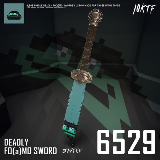 Toadz Deadly FO(a)MO Sword #6529