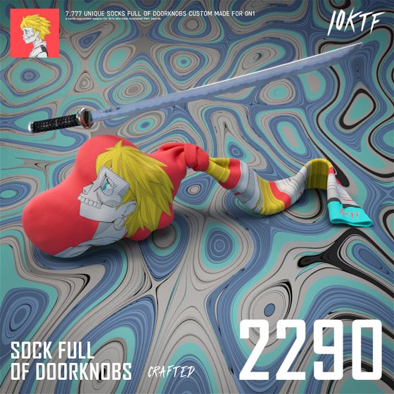 0N1 Sock Full of Doorknobs #2290