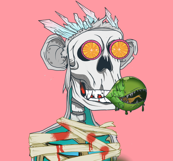 Skull APE YachtClub#34