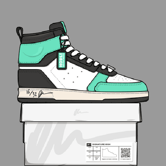 Signature Sneaker High 'Spectrum' - #16