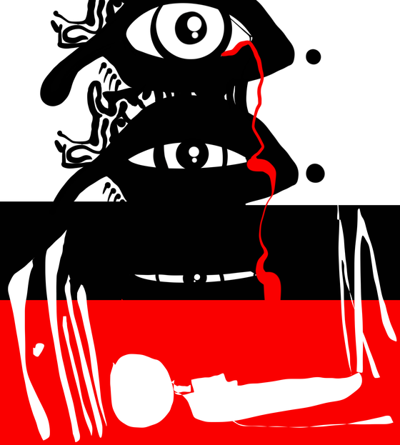 The burial