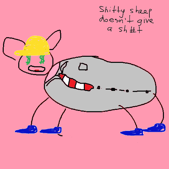 Shitty Sheep #9550