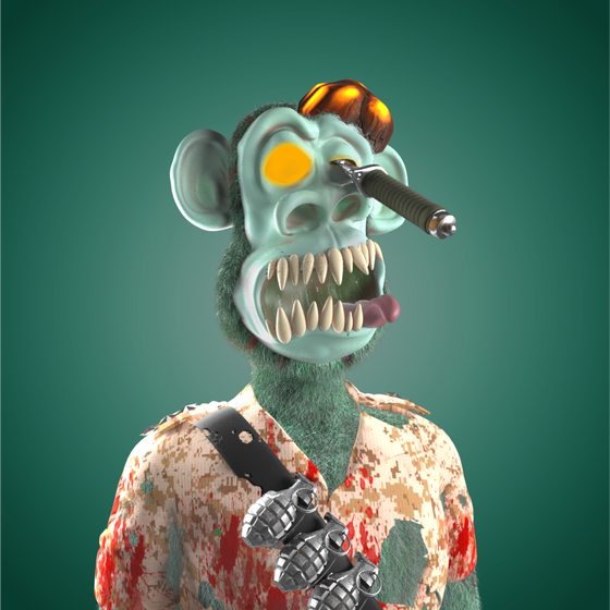 Mutant Ape Militia #1590