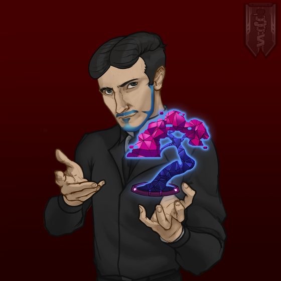 Inventors NFT #1104 - Nikola Tesla