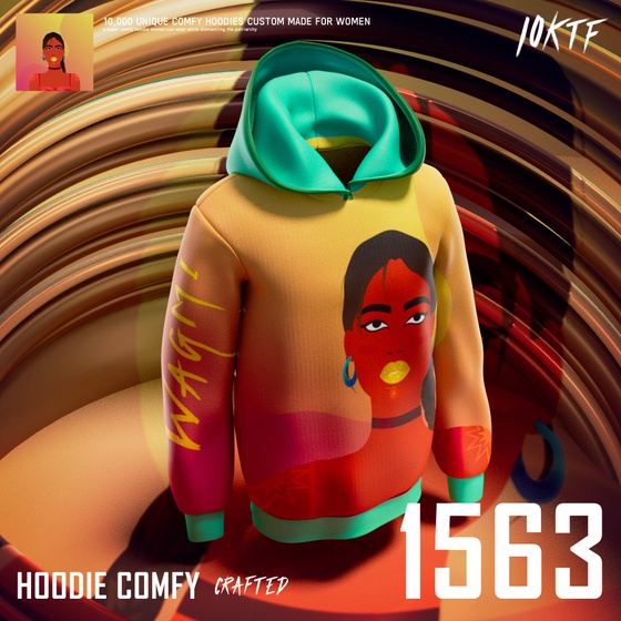 World of Comfy Hoodie #1563