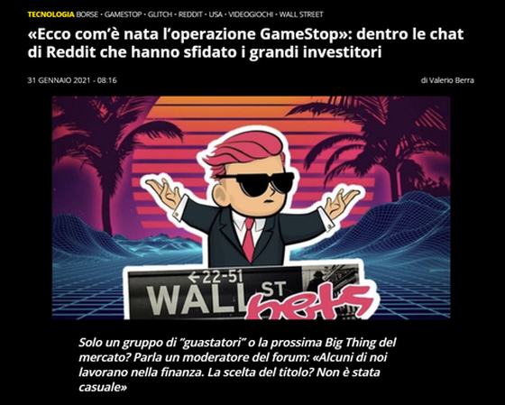 Open - Dentro le chat dell'operazione GameStop