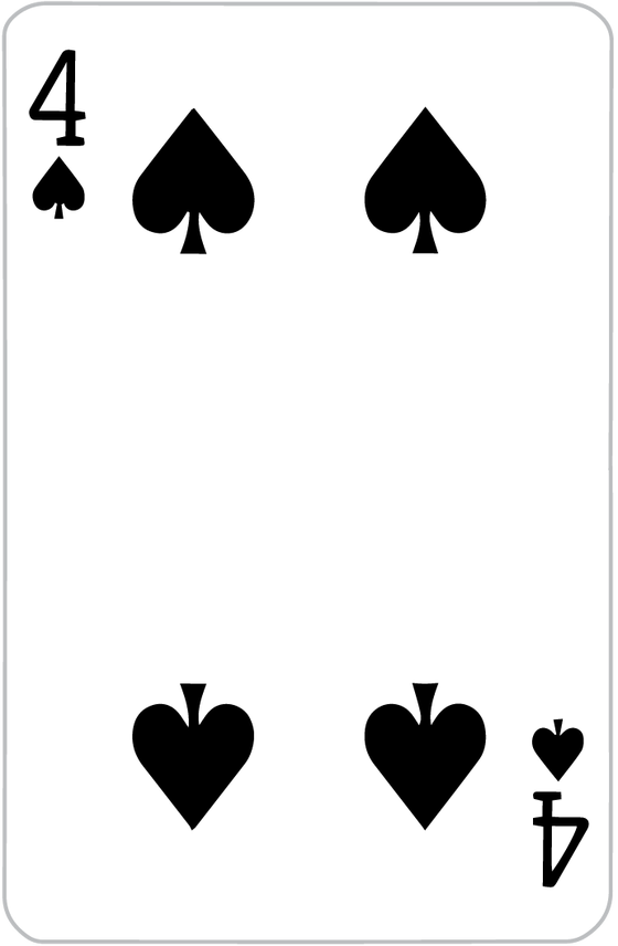 FOUR OF SPADES