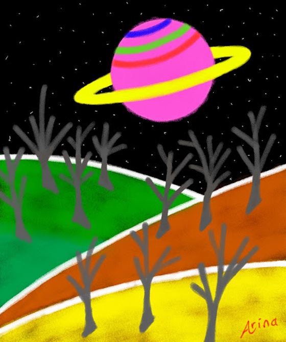 #12 Saturn Landscape