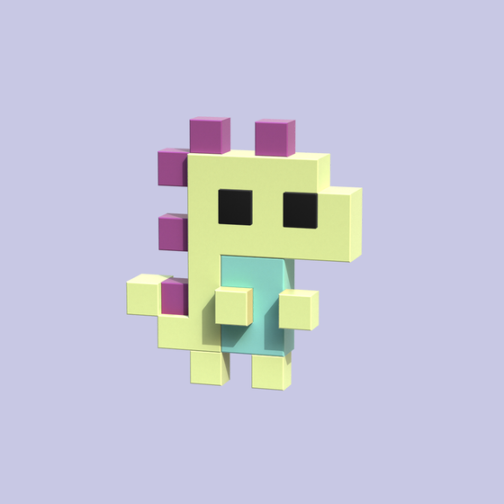 3D tiny dinos #606