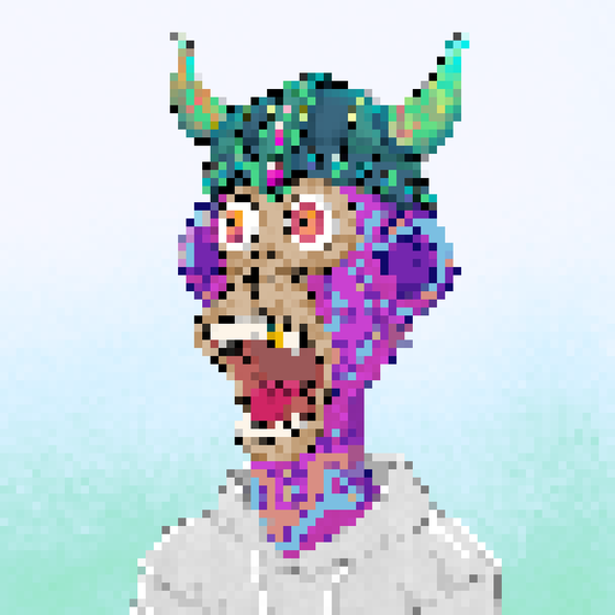 Trippin' Pixel Ape #2473