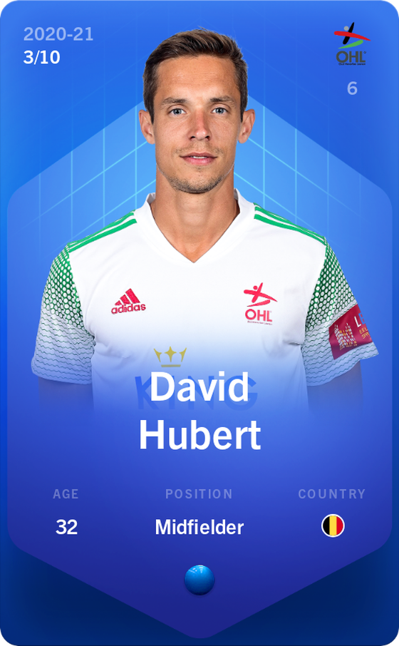 David Hubert 2020-21 • Super Rare 3/10