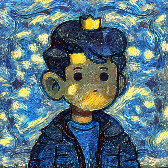 Starry Night Boki x Van Gogh #5