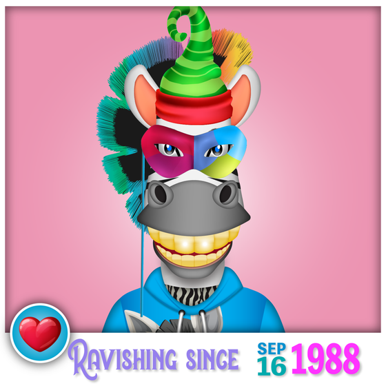 Zebra Birthday #3096