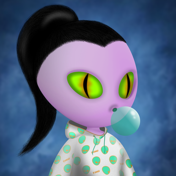 Alien Girl 2450