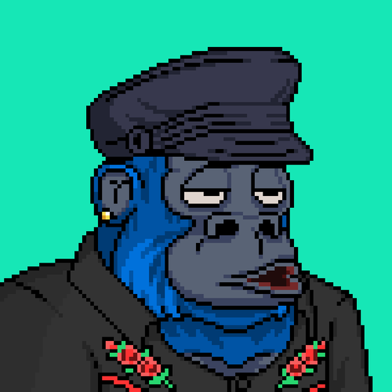 Bored Gorilla Yacht Club #7843