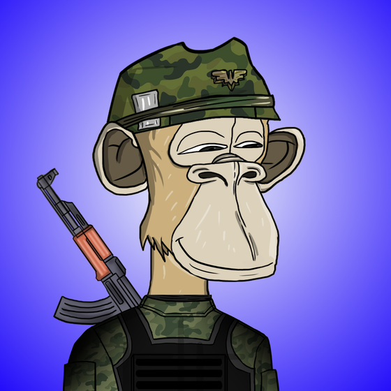 Soldier Ape #43