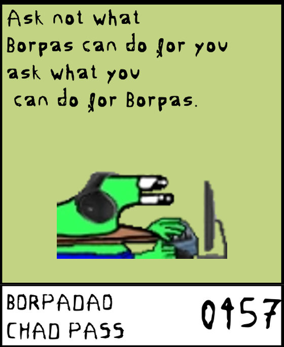 BORPADAO CHAD PASS #457