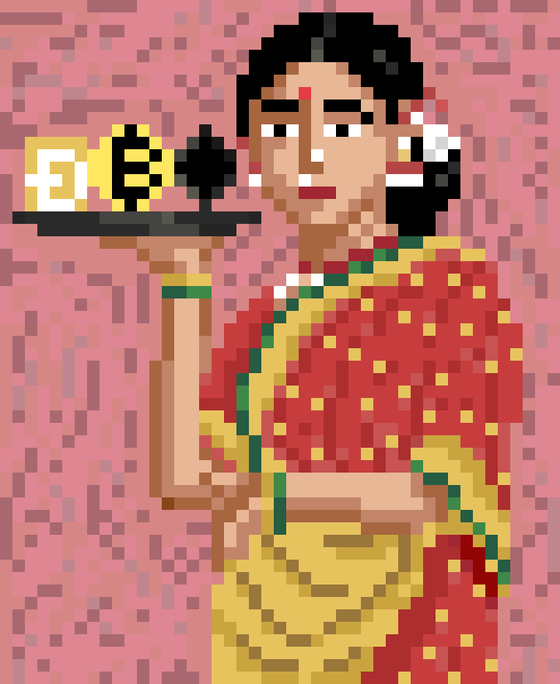 Crypto Lady- A Tribute to Raja Ravi Varma