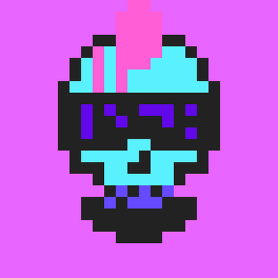 Cyber CryptoSkull #3426