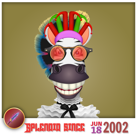 Zebra Birthday #1926