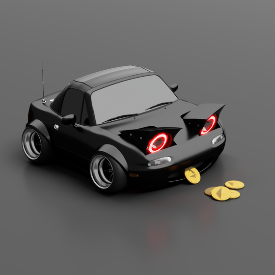 CARtoon Miata - (Black Edition)